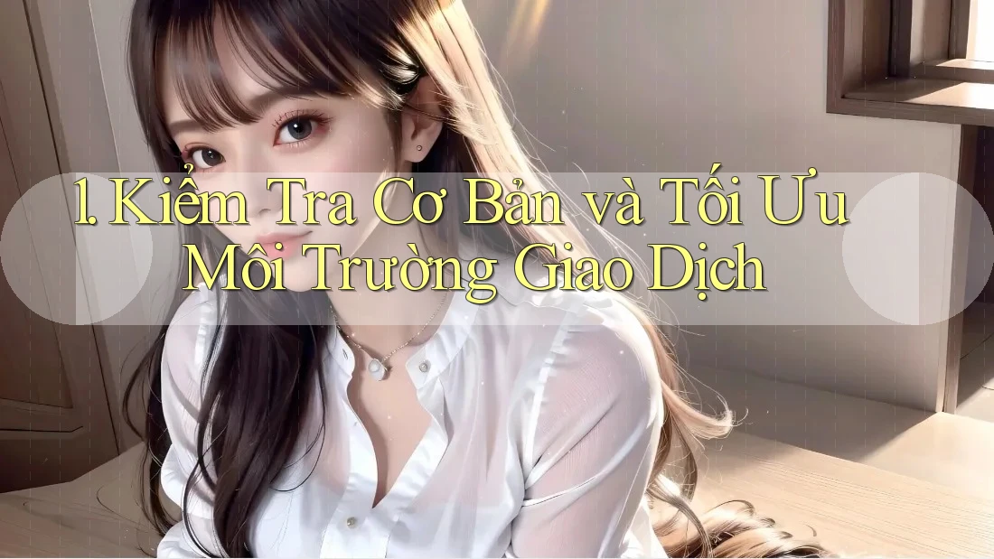 1. Kiểm Tra Cơ Bản và Tối Ưu Môi Trường Giao Dịch