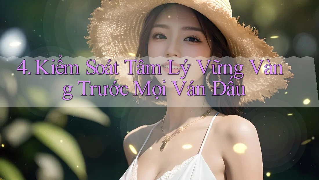 4. Kiểm Soát Tâm Lý Vững Vàng Trước Mọi Ván Đấu