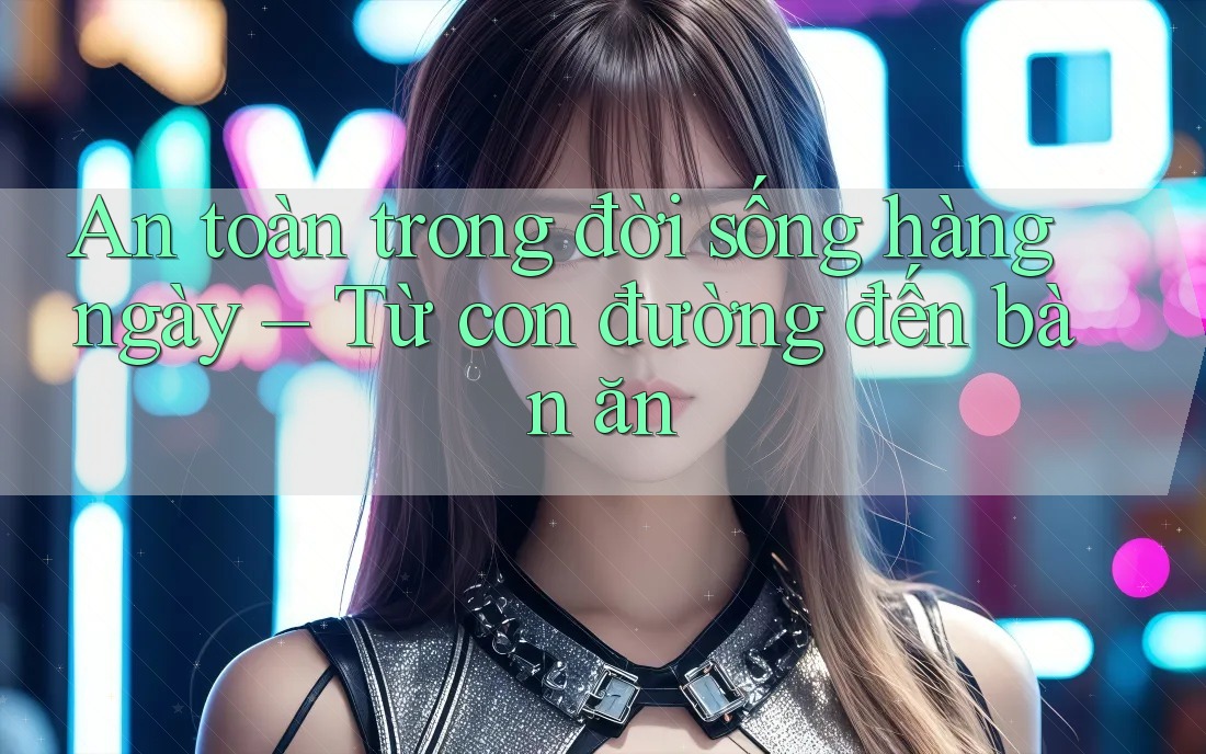 An toàn trong đời sống hàng ngày – Từ con đường đến bàn ăn An toàn trong đời sống hàng ngày – Từ con đường đến bàn ăn