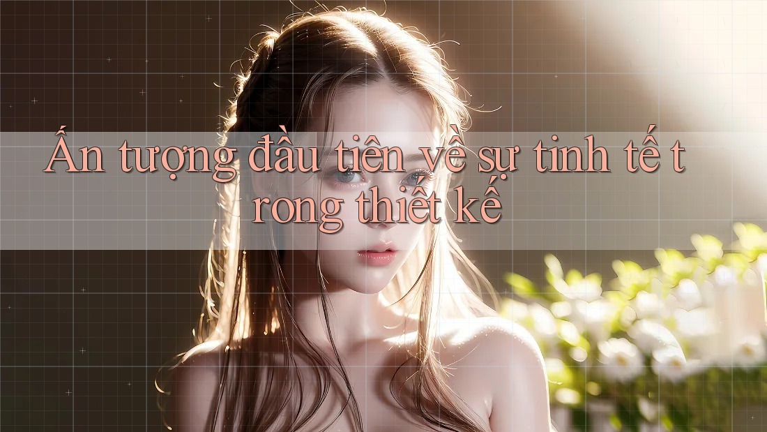 Ấn tượng đầu tiên về sự tinh tế trong thiết kế