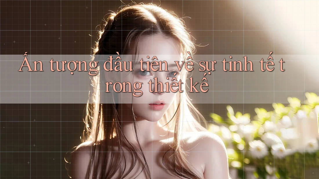 Ấn tượng đầu tiên về sự tinh tế trong thiết kế