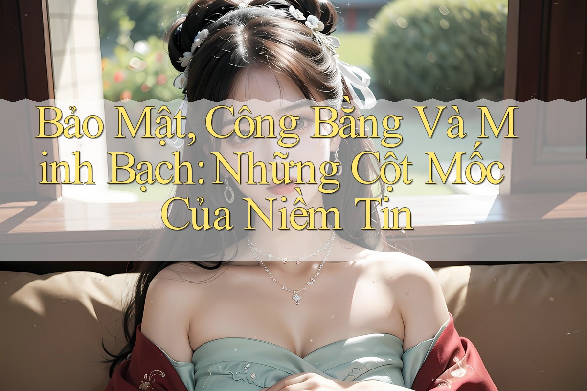 Bảo Mật, Công Bằng Và Minh Bạch: Những Cột Mốc Của Niềm Tin