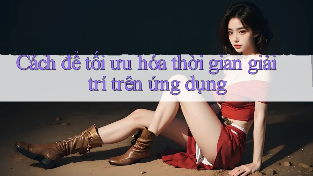 Cách để tối ưu hóa thời gian giải trí trên ứng dụng