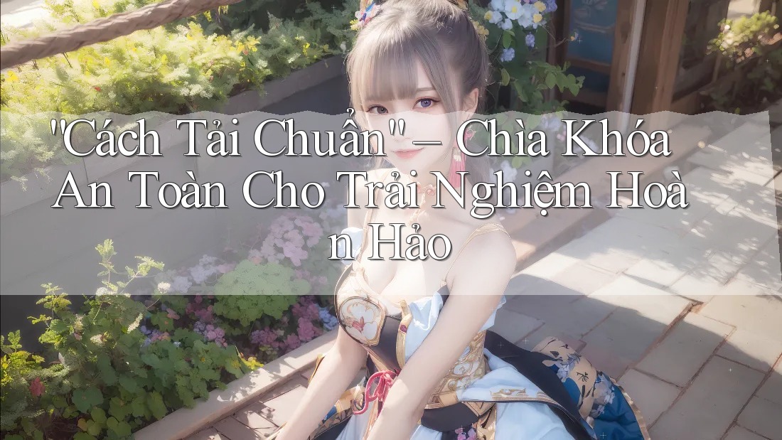 “Cách Tải Chuẩn” – Chìa Khóa An Toàn Cho Trải Nghiệm Hoàn Hảo