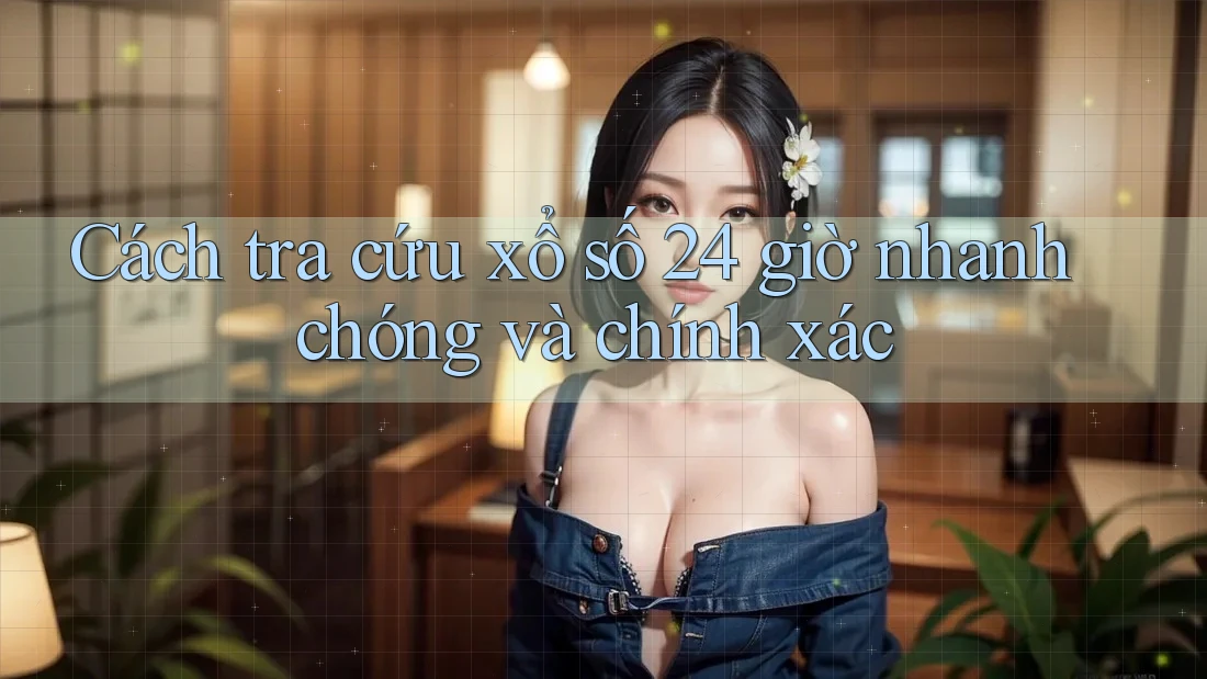 Cách tra cứu xổ số 24 giờ nhanh chóng và chính xác