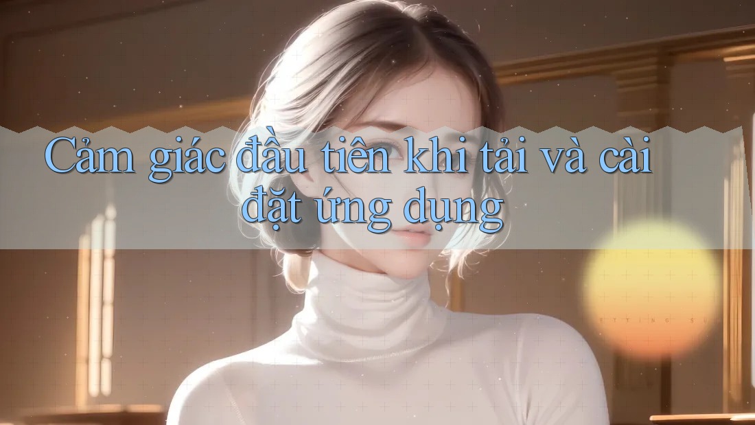 Cảm giác đầu tiên khi tải và cài đặt ứng dụng