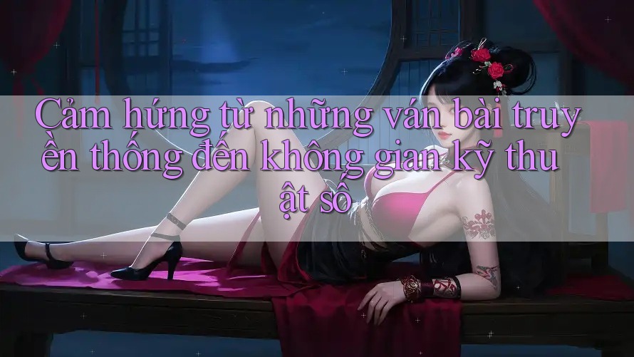 Cảm hứng từ những ván bài truyền thống đến không gian kỹ thuật số