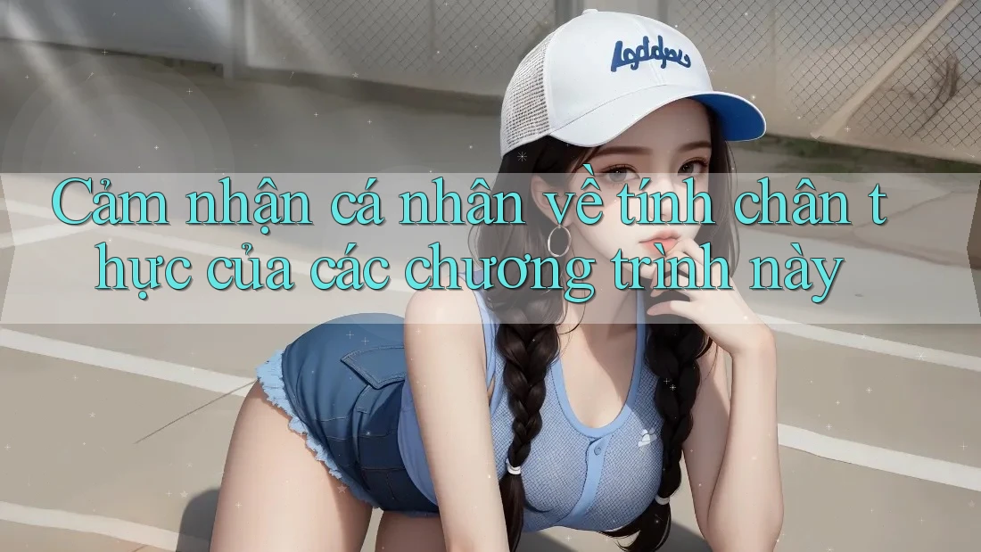 Cảm nhận cá nhân về tính chân thực của các chương trình này