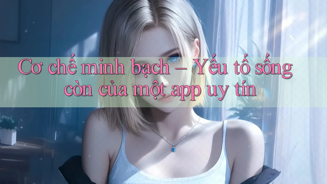 Cơ chế minh bạch – Yếu tố sống còn của một app uy tín
