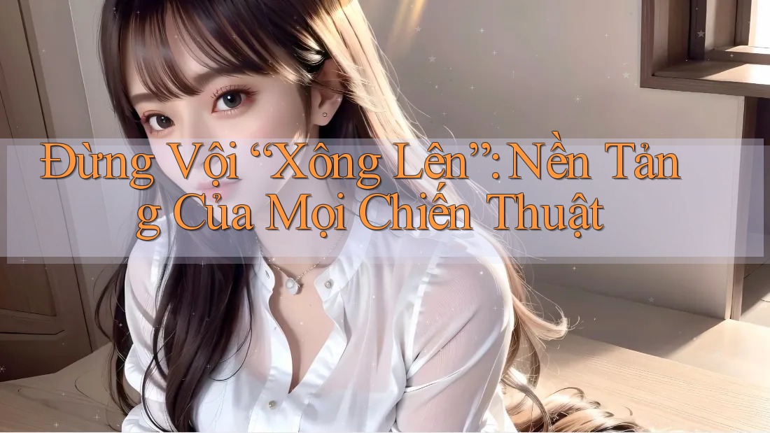 Đừng Vội “Xông Lên”: Nền Tảng Của Mọi Chiến Thuật