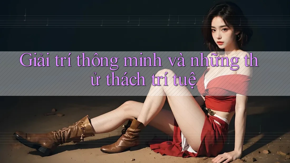 Giải trí thông minh và những thử thách trí tuệ