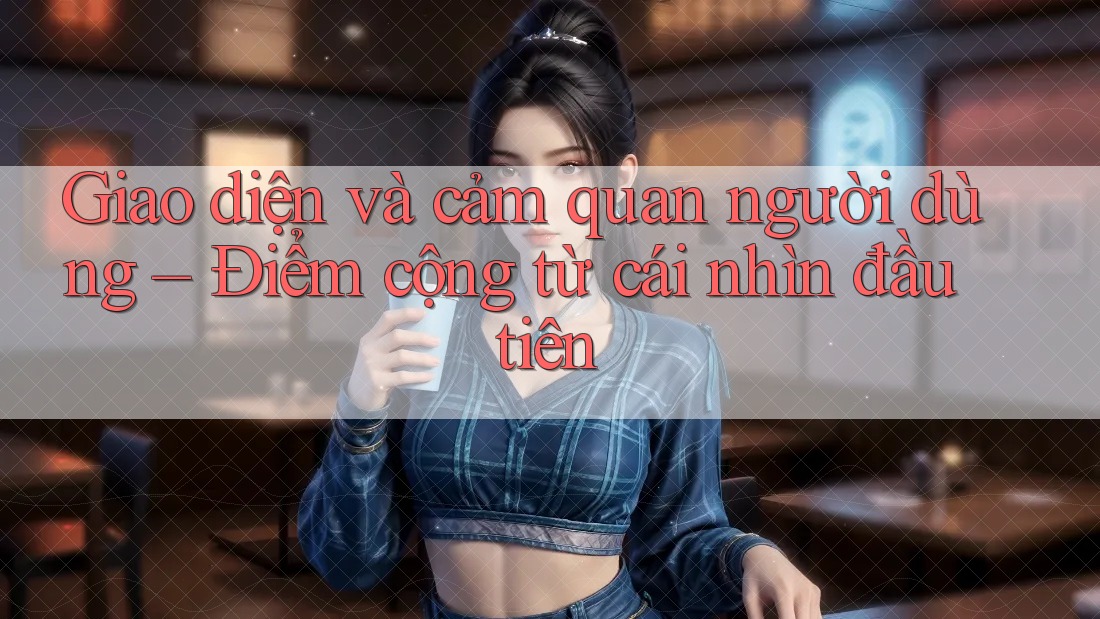 Giao diện và cảm quan người dùng – Điểm cộng từ cái nhìn đầu tiên Giao diện và cảm quan người dùng – Điểm cộng từ cái nhìn đầu tiên