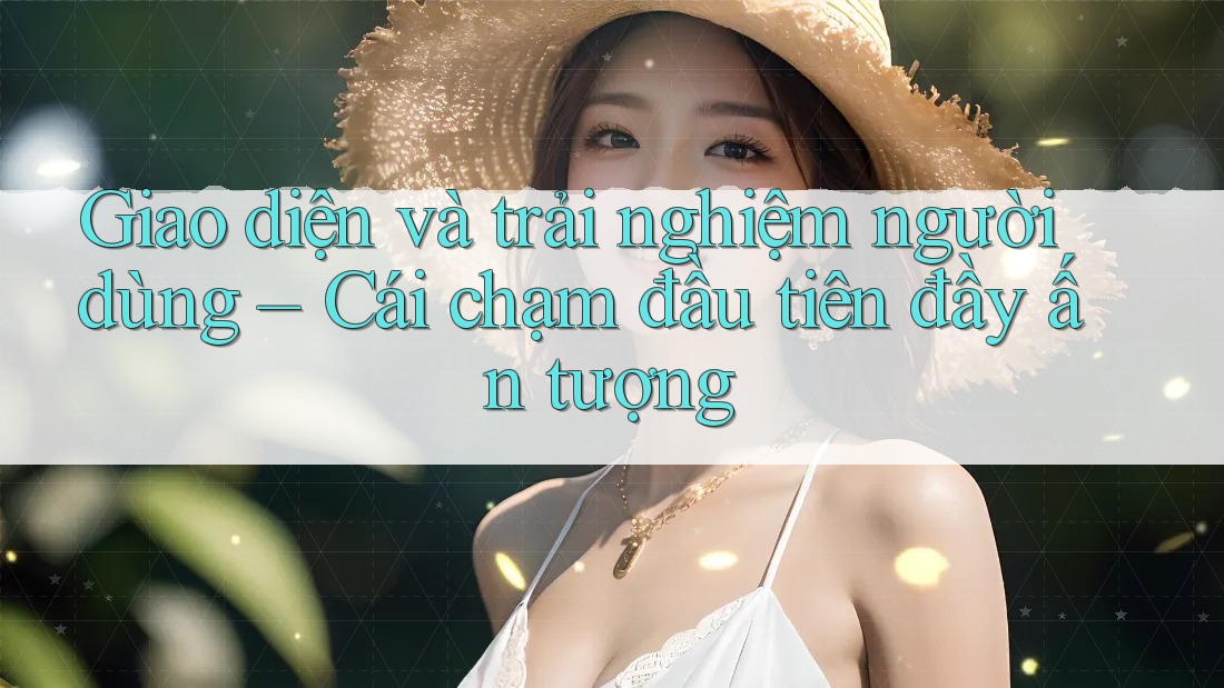 Giao diện và trải nghiệm người dùng – Cái chạm đầu tiên đầy ấn tượng