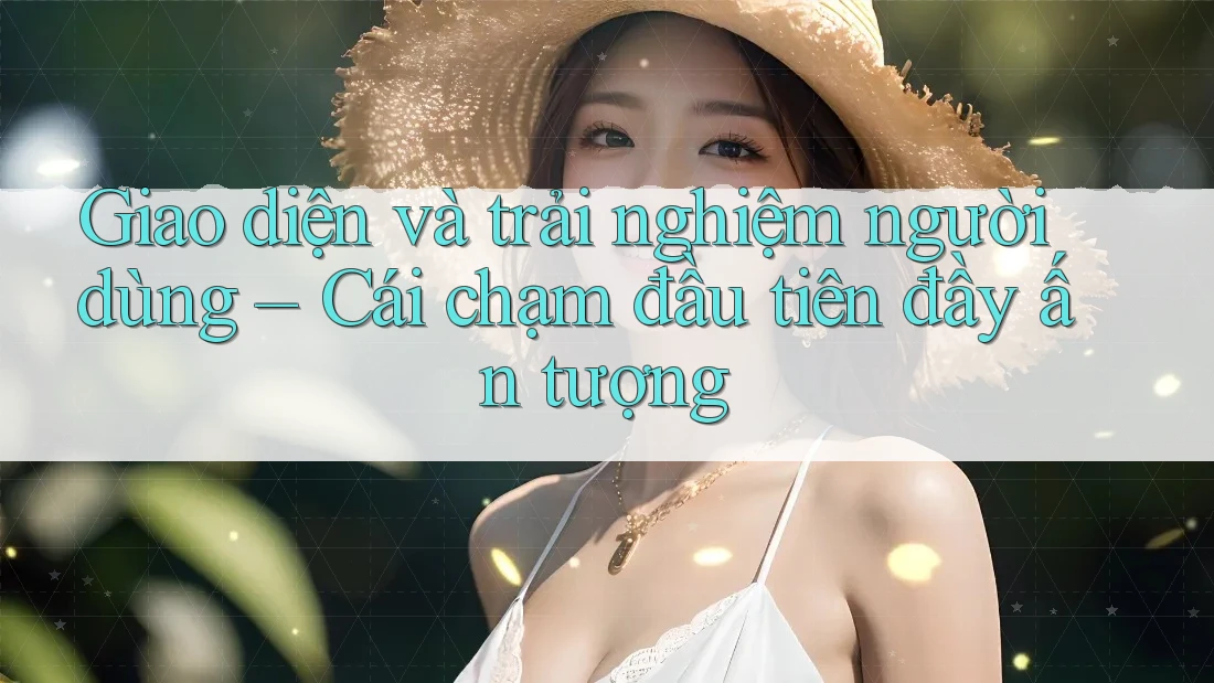 Giao diện và trải nghiệm người dùng – Cái chạm đầu tiên đầy ấn tượng
