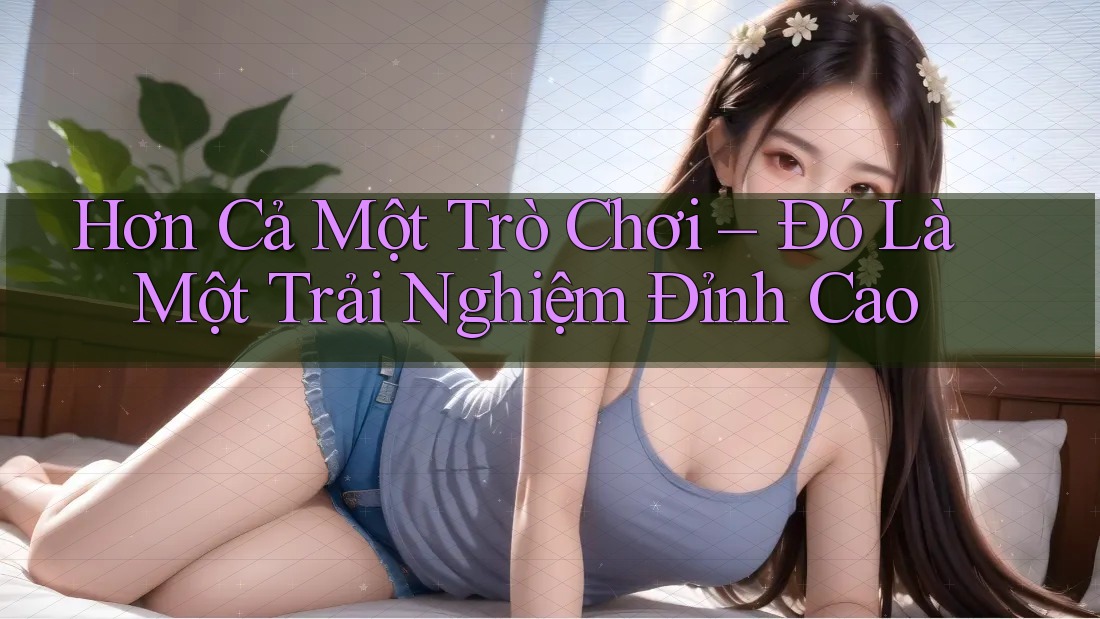 Hơn Cả Một Trò Chơi – Đó Là Một Trải Nghiệm Đỉnh Cao