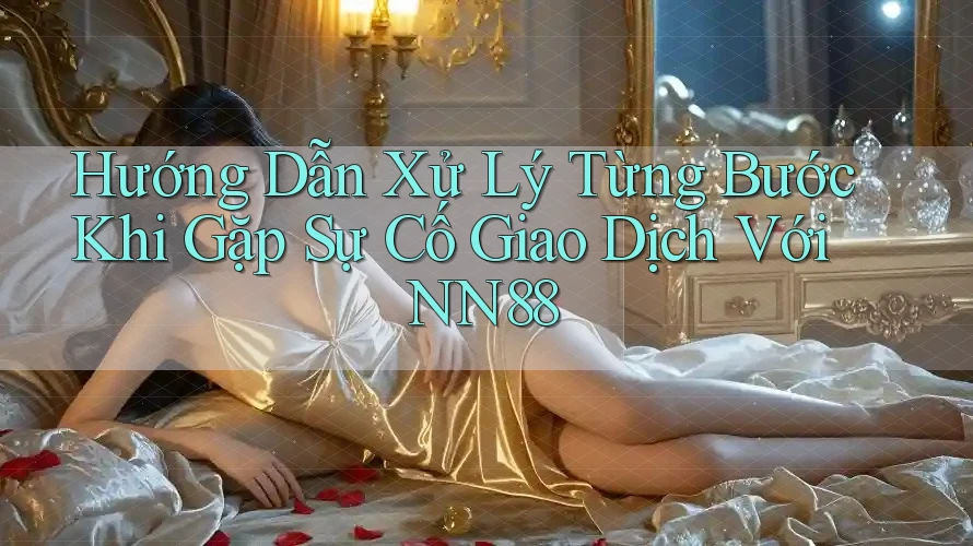 Hướng Dẫn Xử Lý Từng Bước Khi Gặp Sự Cố Giao Dịch Với NN88