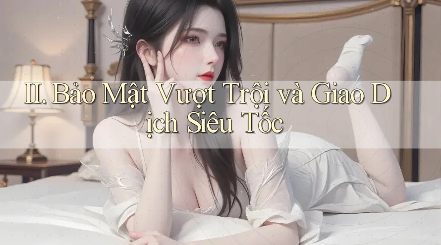 II. Bảo Mật Vượt Trội và Giao Dịch Siêu Tốc II. Bảo Mật Vượt Trội và Giao Dịch Siêu Tốc