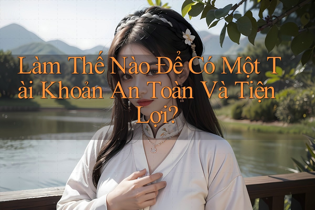 Làm Thế Nào Để Có Một Tài Khoản An Toàn Và Tiện Lợi?