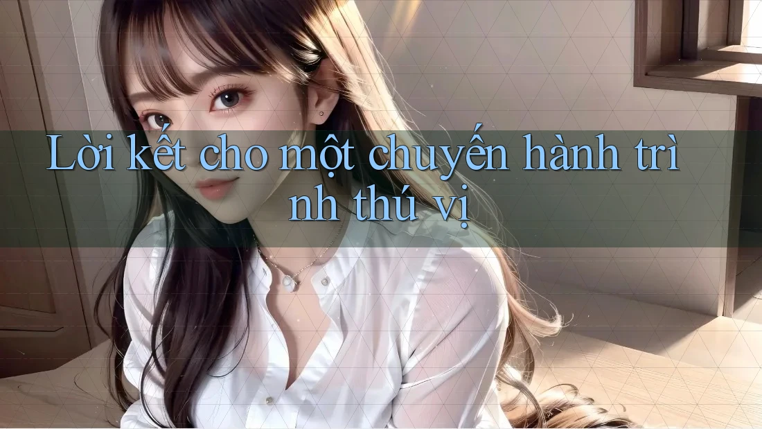 Lời kết cho một chuyến hành trình thú vị Lời kết cho một chuyến hành trình thú vị