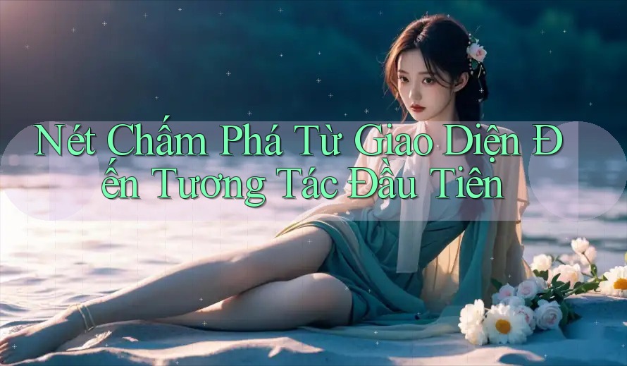 Nét Chấm Phá Từ Giao Diện Đến Tương Tác Đầu Tiên Nét Chấm Phá Từ Giao Diện Đến Tương Tác Đầu Tiên