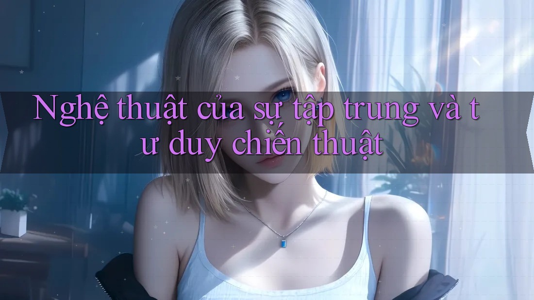 Nghệ thuật của sự tập trung và tư duy chiến thuật