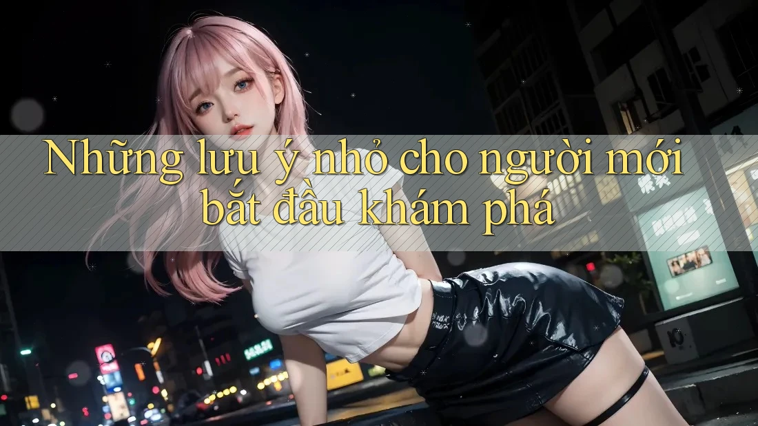 Những lưu ý nhỏ cho người mới bắt đầu khám phá