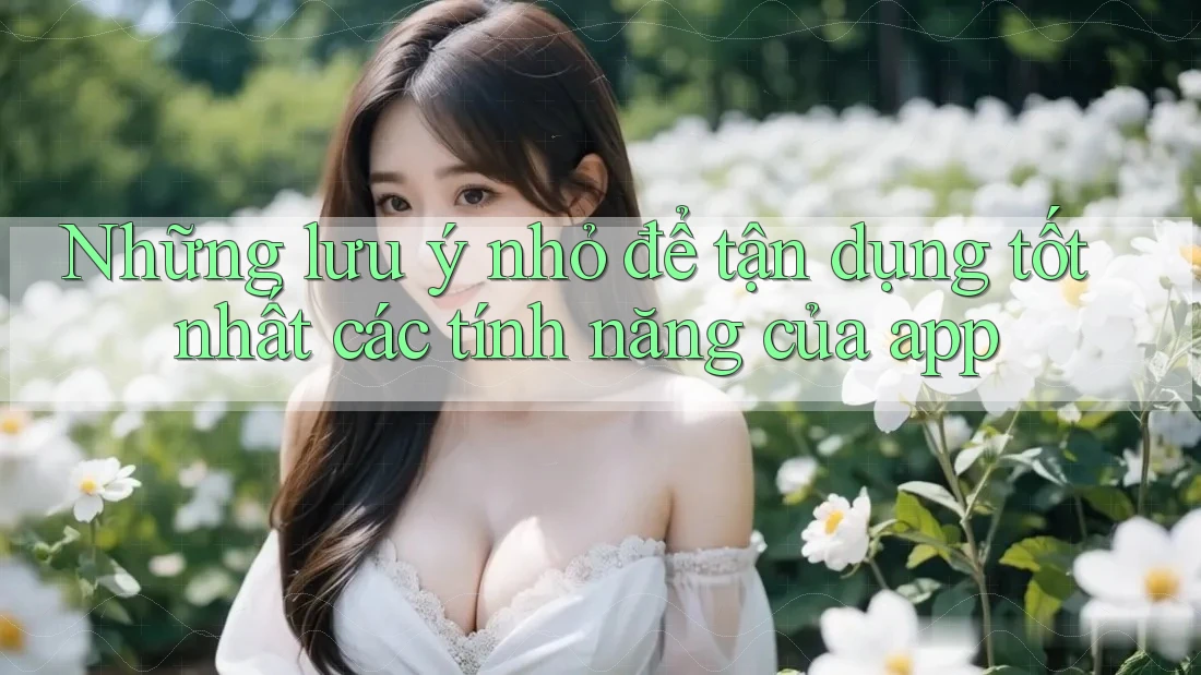 Những lưu ý nhỏ để tận dụng tốt nhất các tính năng của app
