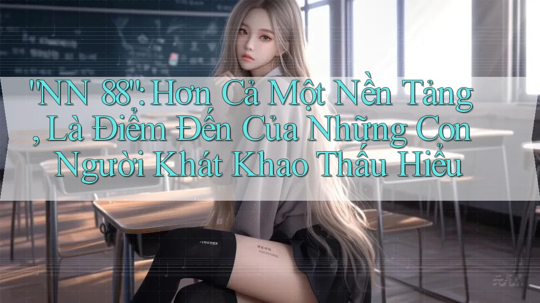 “NN 88”: Hơn Cả Một Nền Tảng, Là Điểm Đến Của Những Con Người Khát Khao Thấu Hiểu