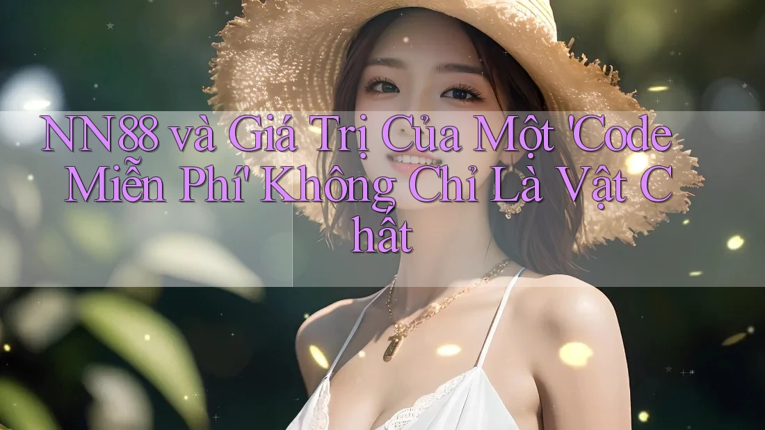 NN88 và Giá Trị Của Một 'Code Miễn Phí' Không Chỉ Là Vật Chất NN88 và Giá Trị Của Một 'Code Miễn Phí' Không Chỉ Là Vật Chất
