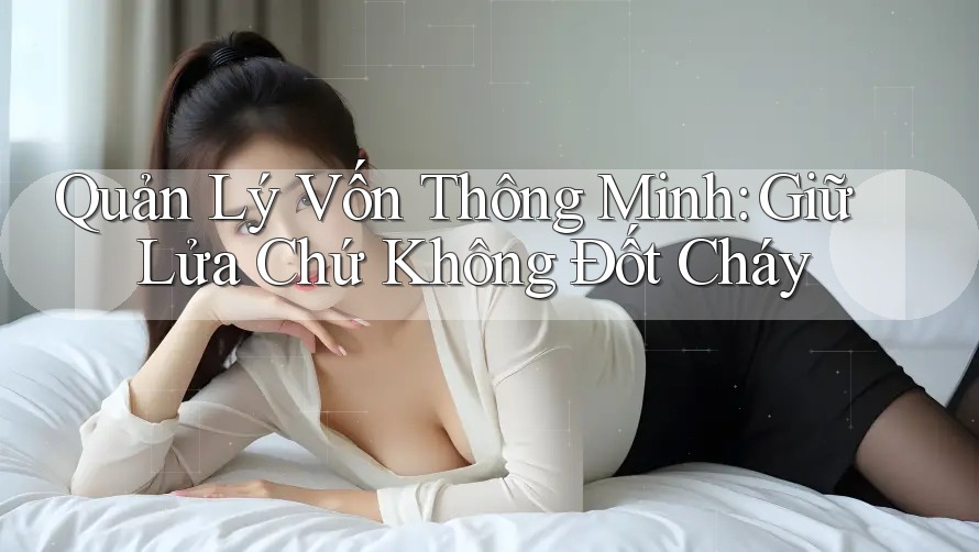 Quản Lý Vốn Thông Minh: Giữ Lửa Chứ Không Đốt Cháy Quản Lý Vốn Thông Minh: Giữ Lửa Chứ Không Đốt Cháy