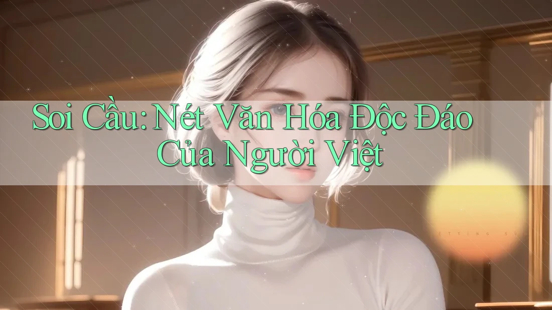 Soi Cầu: Nét Văn Hóa Độc Đáo Của Người Việt Soi Cầu: Nét Văn Hóa Độc Đáo Của Người Việt