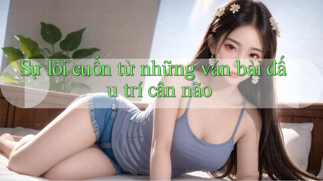 Sự lôi cuốn từ những ván bài đấu trí cân não