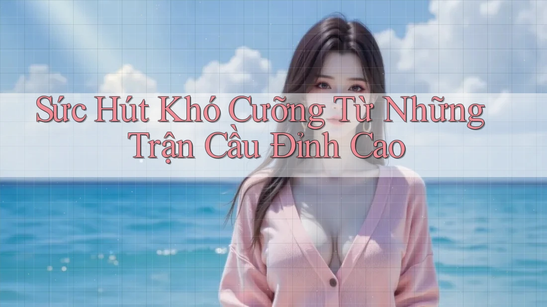 Sức hút khó cưỡng từ những trận cầu đỉnh cao