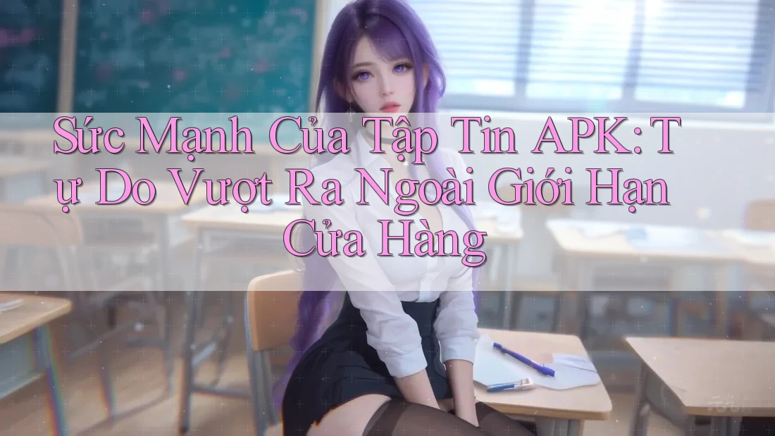 Sức Mạnh Của Tập Tin APK: Tự Do Vượt Ra Ngoài Giới Hạn Cửa Hàng