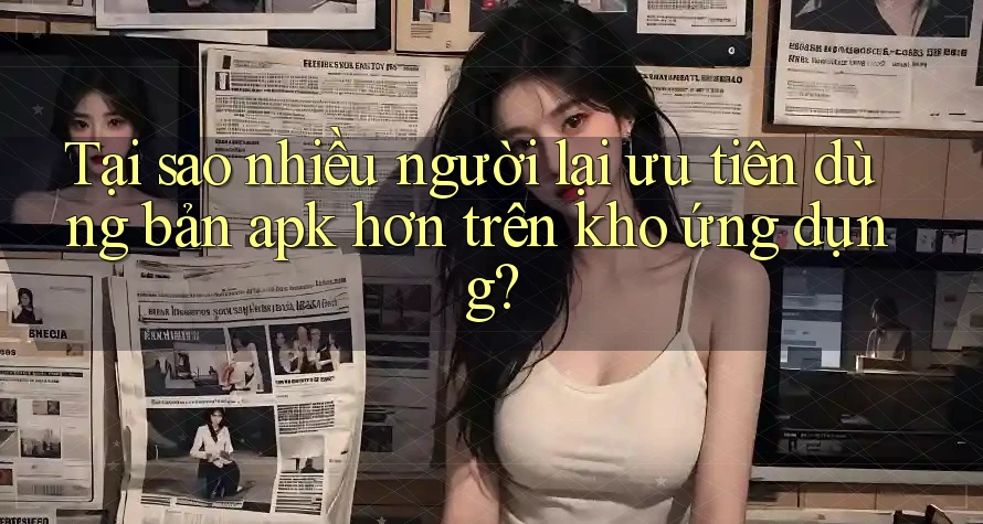 Tại sao nhiều người lại ưu tiên dùng bản apk hơn trên kho ứng dụng? Tại sao nhiều người lại ưu tiên dùng bản apk hơn trên kho ứng dụng?