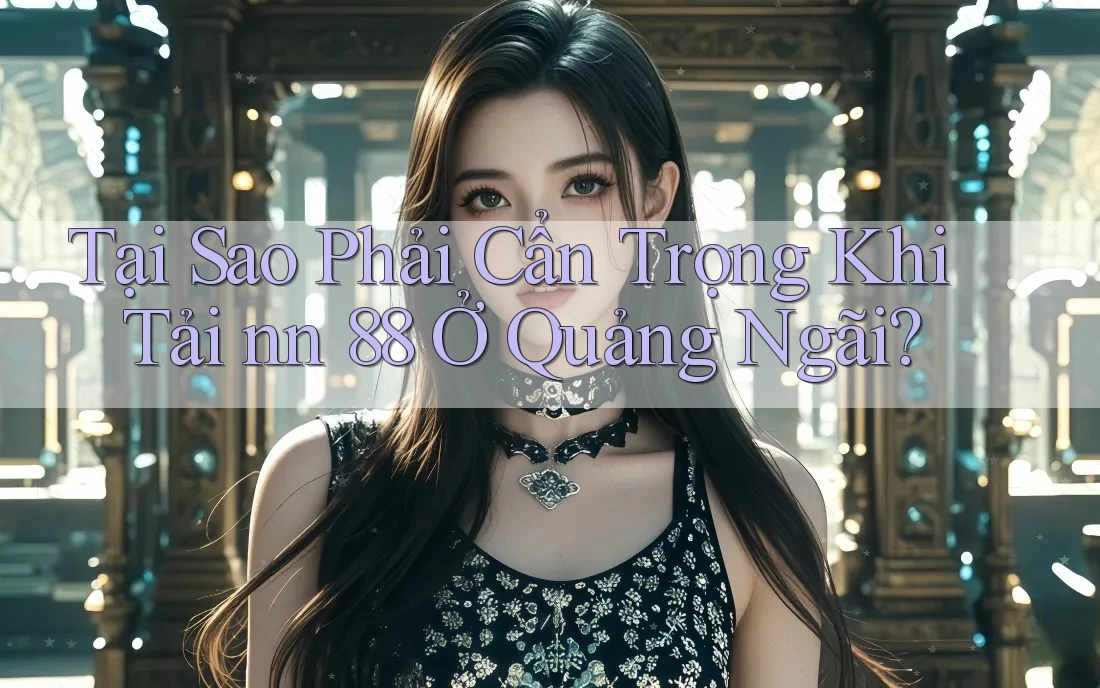Tại Sao Phải Cẩn Trọng Khi Tải nn 88 Ở Quảng Ngãi?