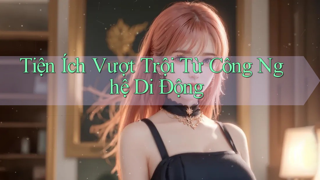 Tiện Ích Vượt Trội Từ Công Nghệ Di Động Tiện Ích Vượt Trội Từ Công Nghệ Di Động