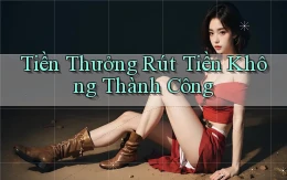 Tiền thưởng Rút tiền không thành công