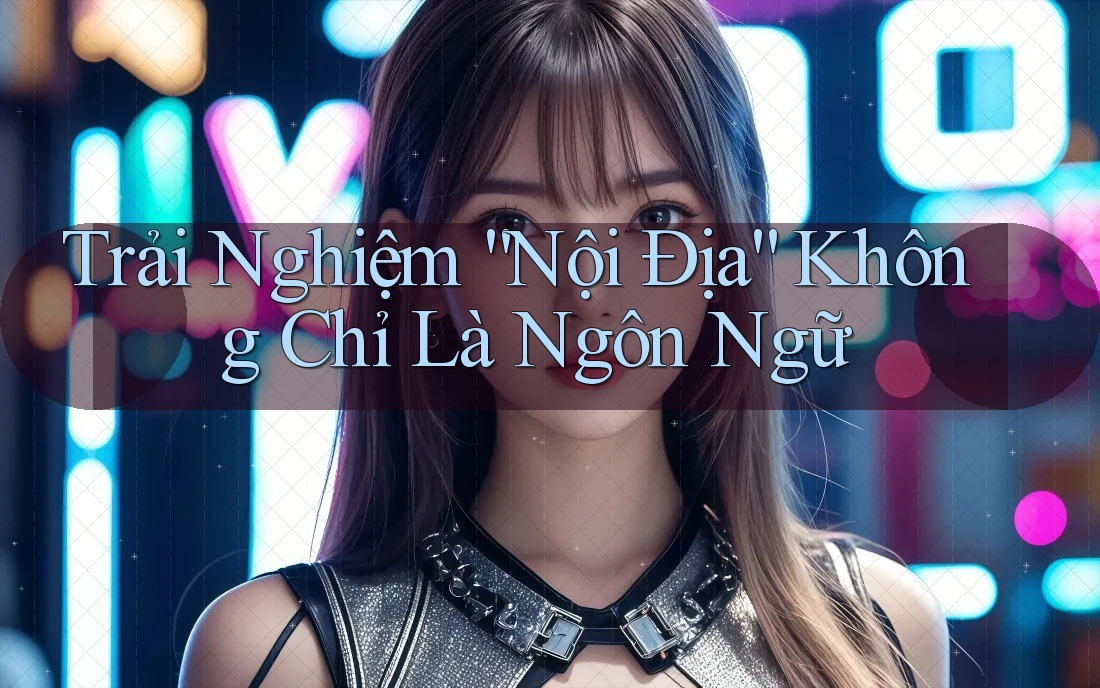 Trải Nghiệm “Nội Địa” Không Chỉ Là Ngôn Ngữ Trải Nghiệm “Nội Địa” Không Chỉ Là Ngôn Ngữ