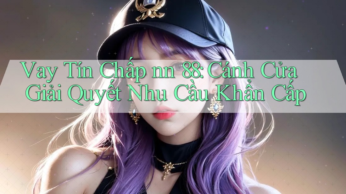 Vay Tín Chấp nn 88: Cánh Cửa Giải Quyết Nhu Cầu Khẩn Cấp