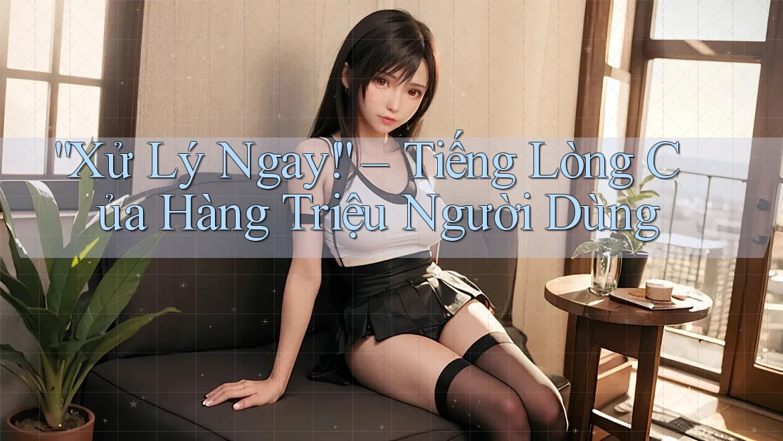 “Xử Lý Ngay!” – Tiếng Lòng Của Hàng Triệu Người Dùng